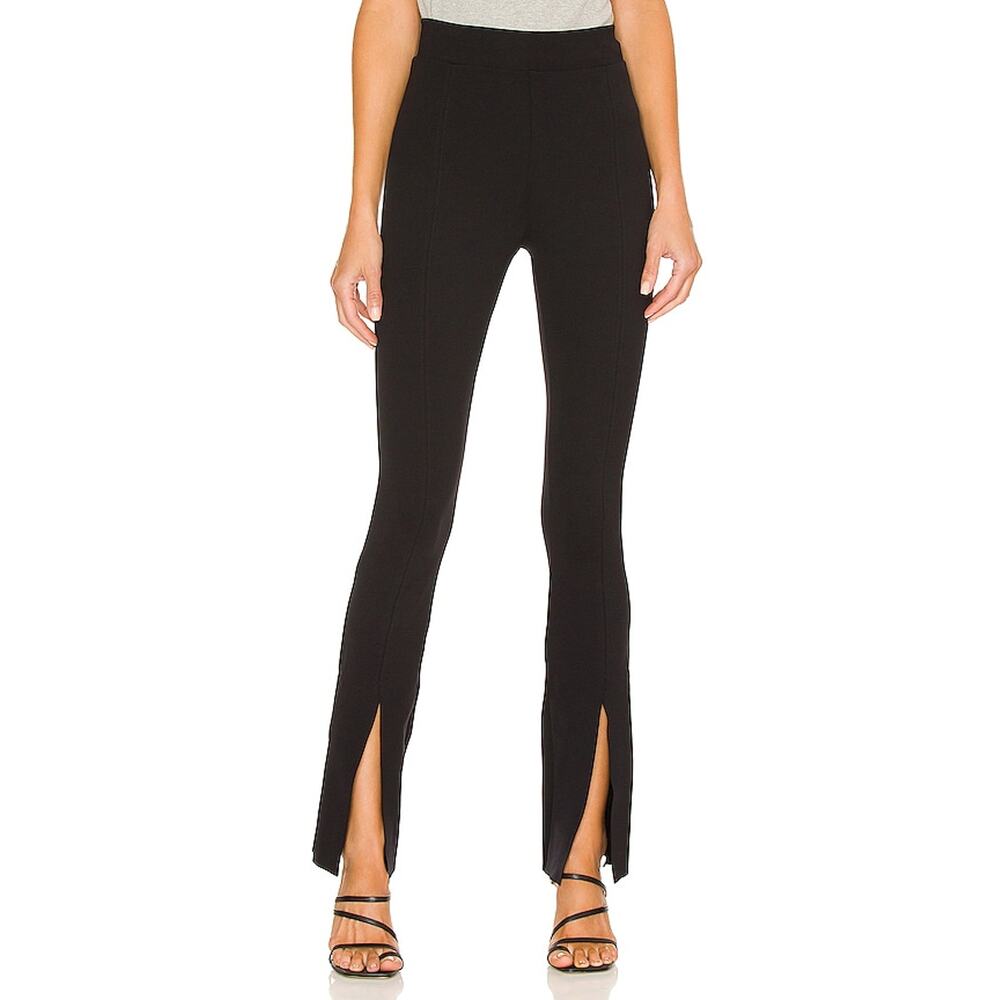 Commando Black Skinny Split-Hem Pull-On Pants